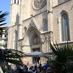 kosciol Santa maria del Mar w Barcelonie