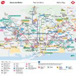 Mapa metro Barcelona